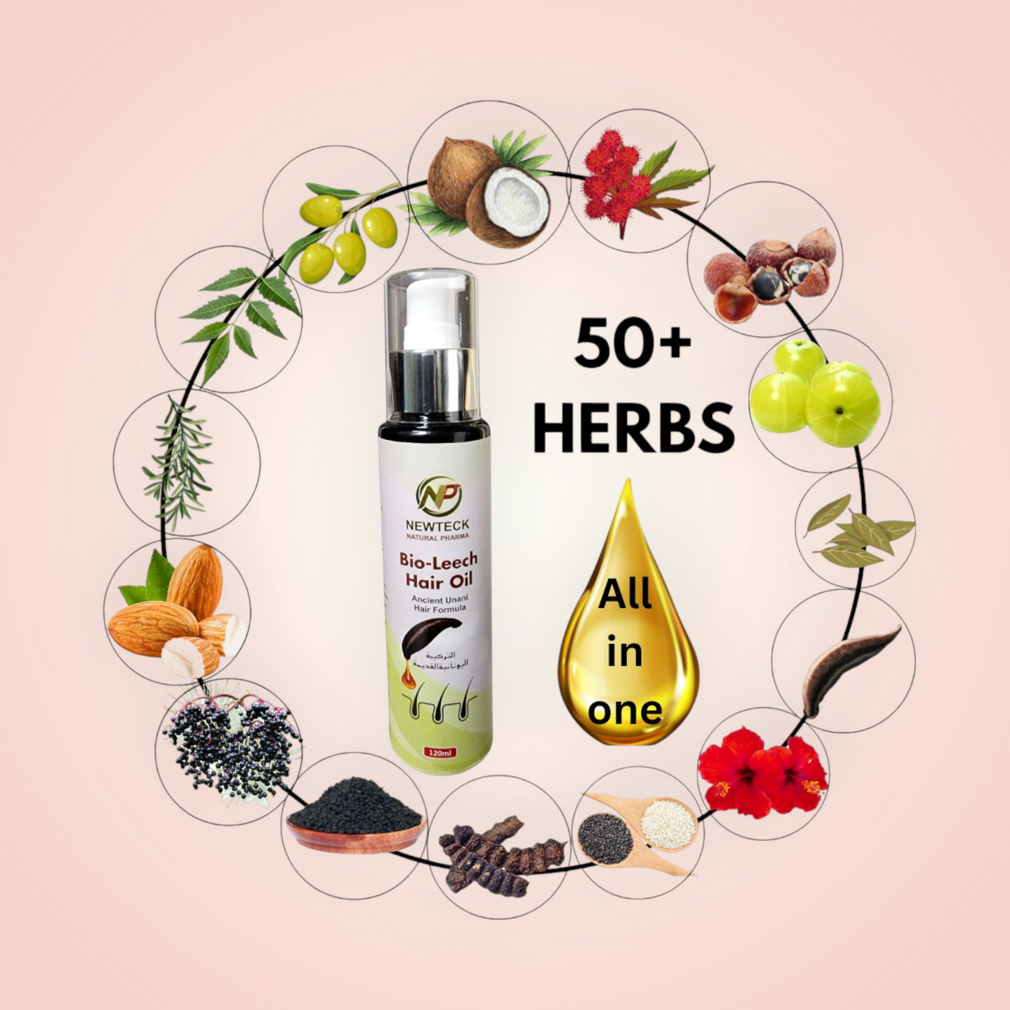 Bio Leech Hair Oil First Ever Unani Formula in Pakistan