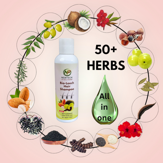 Bio Leech Hair Shampoo Herbal Care with Unani Touch