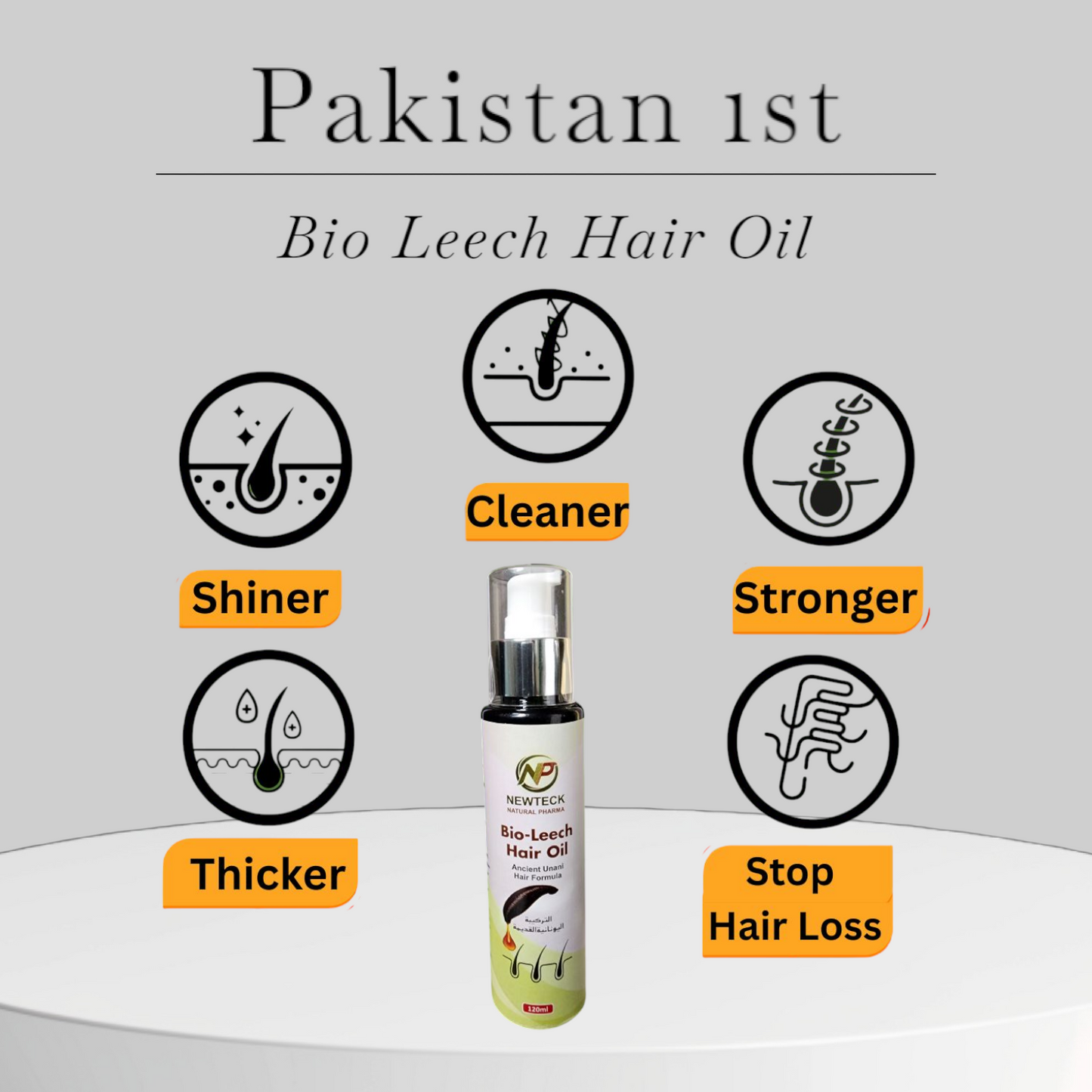 Bio Leech Hair Oil First Ever Unani Formula in Pakistan