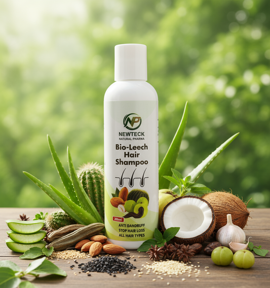 Bio Leech Hair Shampoo Herbal Care with Unani Touch
